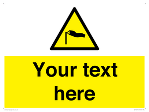 Custom Warning strong winds